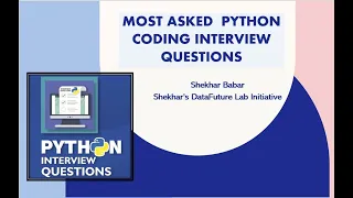 Python Coding Interview Question Sort List Without using built in function Frequently Asked