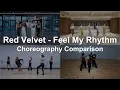 Lagu Red Velvet - Feel My Rhythm DEMOs vs FINAL Choreography Comparison