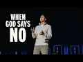 When God Says No Part 1 No in the Garden
