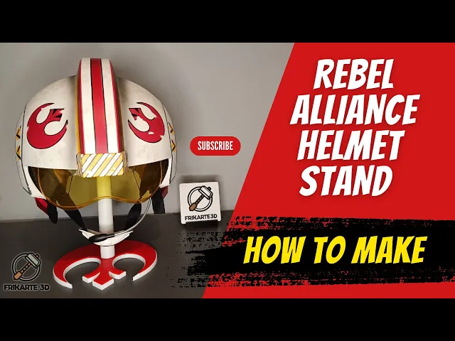 Rebel Alliance Helmet Stand video thumbnail