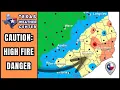 Rain for the Borderland Fire for the Rest Texas Weather Roundup Oct 10 2025
