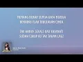 Mati Matian - Mahalini (Lirik Lagu) ~ Walau sakit tetap ku percaya