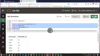 How to write Multi row function queries in SQL