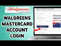How To Login Walgreens Mastercard Account 2025 myWalgreens Mastercard Sign In Guide