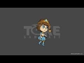 Princess - 2D Side Scrolling Character Sprite