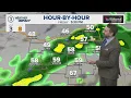 Rain moving in Cleveland weather forecast for April 10 2026