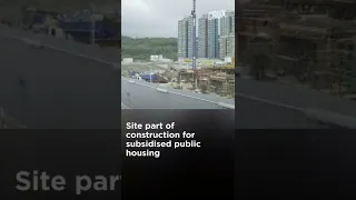 Container Crushes Workers At Hong Kong Construction Site After Crane Collapse