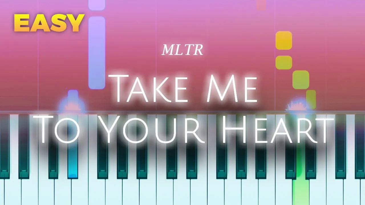 MLTR - Take Me To Your Heart - EASY Piano TUTORIAL by Piano Fun Play