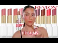 Best Lip balm A Dupe Revlon Super Lustrous Shine Balm Natural Lighting swatches