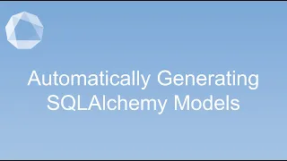 Automatically generating SQLAlchemy models -