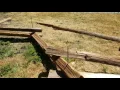 Split rail zig zag fence made EASY