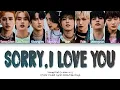 Download Lagu [LYRICS] 'Sorry, I love you' (좋아해서 미안) - STRAY KIDS (스트레이 키즈) || Color Coded Lyrics