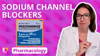 Sodium Channel Blockers: Procainamide, Lidocaine, & Flecainide - Pharmacology Cardio - @LevelUpRN