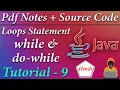 While do - while Loops in JAVA JAVA Tutorial in Hindi Death Code
