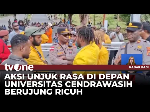 Tidak Sesuai Kesepakatan, Demo Mahasiswa di Papua Berujung Ricuh