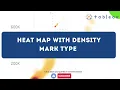 How to build Heat map with Density mark type and When to use in Tableau