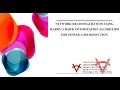 NETWORK RECONFIGURATION USING HARRY S HAWK OPTIMIZATION ALGORITHM FOR POWER LOSS REDUCTION
