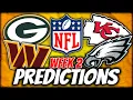 NFL Week 2 Pick Em Predictions LOCKS UPSETS