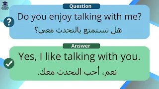 درب دماغك على 100 سؤال وجواب بالإنجليزية | جمل حقيقية تحتاجها في حياتك اليومية
