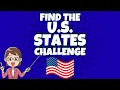 Find the U S States Challenge
