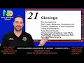 Closings - Part 1