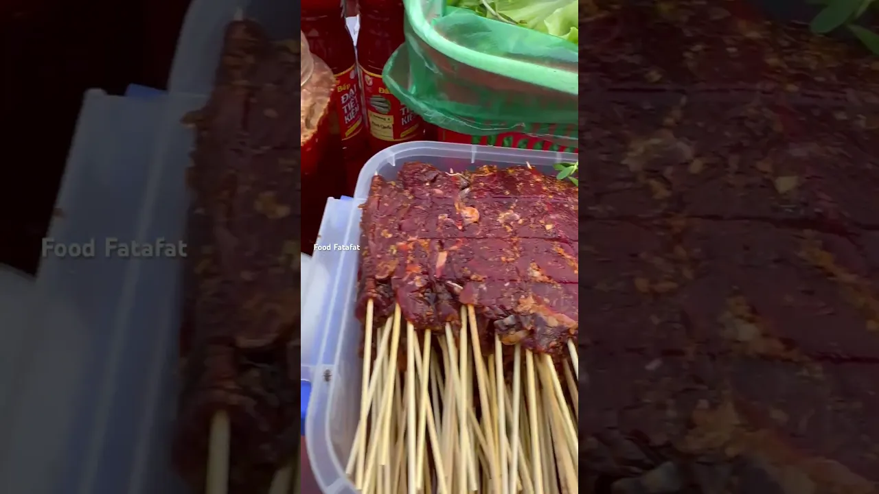 Grilled Pork Sticks #streetfood #foodgasm #foodporn #foodgram
