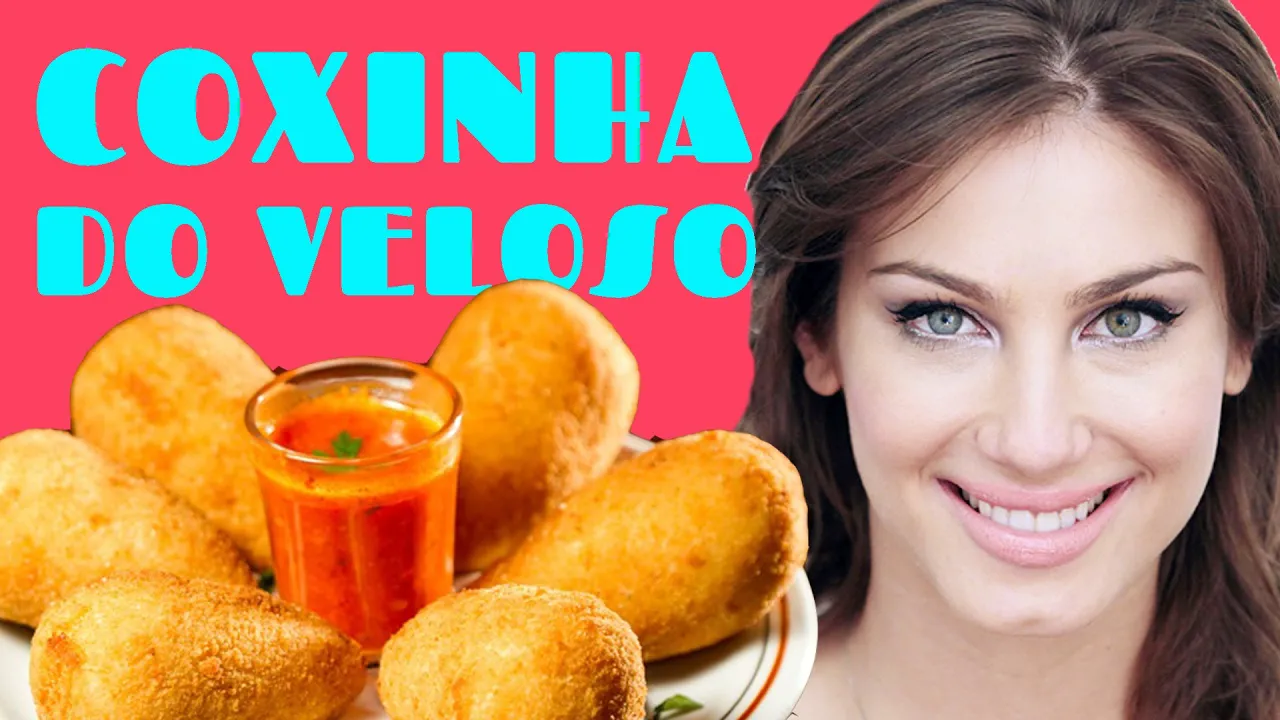COMO FAZER A COXINHA DO VELOSO? COM A MODELO SCHEILA SANTOS