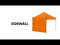 E-Z UP Sidewall for canopy tents