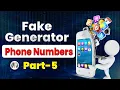 Fake Phone Numbers Generate using Python Faker Library Tutorial