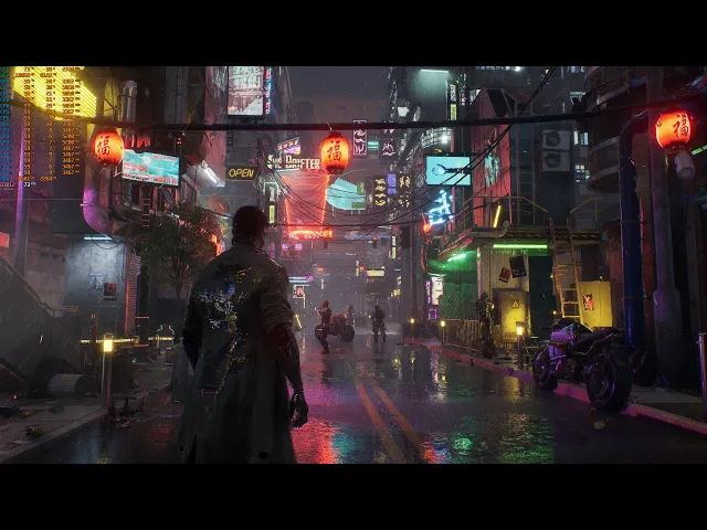 Unreal Engine 5.5.3 Cyber Streets Tech Demo - Available for Download - NVIDIA RTX 5090