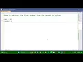 PYTHON PROGRAMME TO SUBTRACT THE FIRST NUMBER FROM THE SECOND