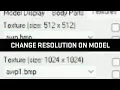 How to Change Texture Resolution on Model GoldSource