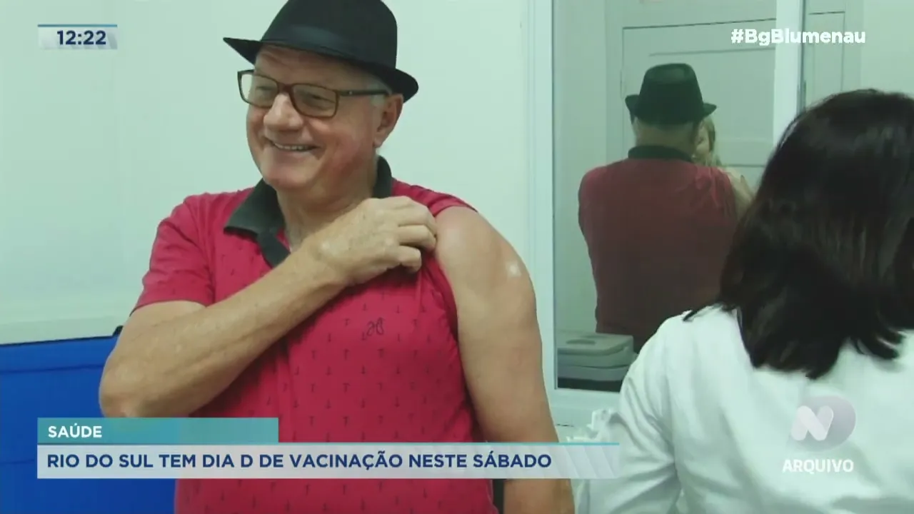 Saúde: Rio do Sul tem dia D de vacinação neste sábado (02)