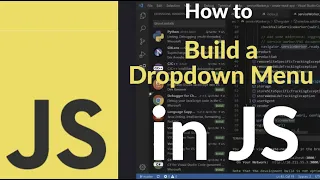 How to Build a Dropdown Menu with JavaScript Create Simple Interactive Menu Using HTML CSS JS