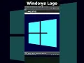 windows logo using turtle graphics python