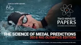 the science of medal predictions 2016 rio olympics edition two minute papers 85