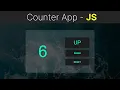 Counter app with localStorage - HTML CSS JAVASCRIPT
