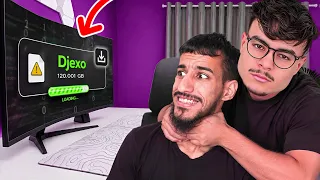 اعطيت ملاغي زيت البيسي 😱🔥 صدمني فالأخير