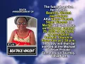 Beatrice Vincent nee Andrew Short Obituary