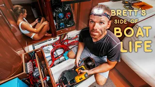 Don’t Explode, Get Electrocuted, Or Call MayDay – Boat Life DIY | EE 135