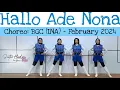 Download Lagu Hallo Ade Nona - LINE DANCE - Choreo: BGC (INA) - February 2024
