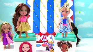 fizzy plays disk drop game with disneys little mermaid ursula fun games for kids