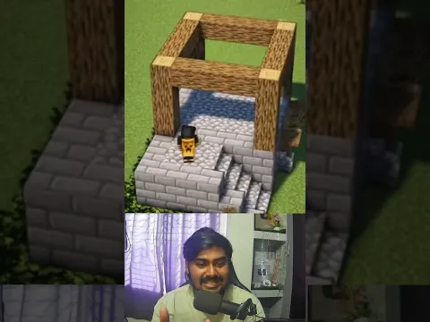 Minecraft Starte House Challenge! Part2🏠#shorts