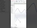 How to create Spline in Solidworks