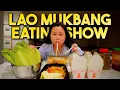 Download Lagu Lao Papaya Thum Mak Hoong with Pork Belly + Chicken Udon Soup + Mango Sticky Rice 먹방 Eating Show