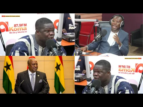 Download MP3 Fire Man !! Afenyo Markin Dazed in disgrace as Asafo Agyei finishes him on Live Radio over ....