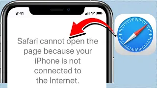 How To Fix Safari Cannot Open The Page Because Your IPhone Is Not Connected To Internet IOS 14 