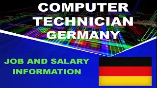 Computer Technician Salary in Germany - Jobs and Wages in Germany