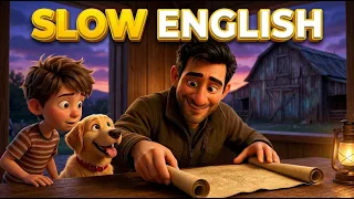 Slow English: The Mystery of the Abandoned Farm | Learn English Through Stories (A1-A2)