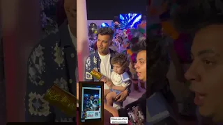 ابني نور عيني عصام صاصا لايف مع رحيم ابنه في حفله عيد ميلاده 